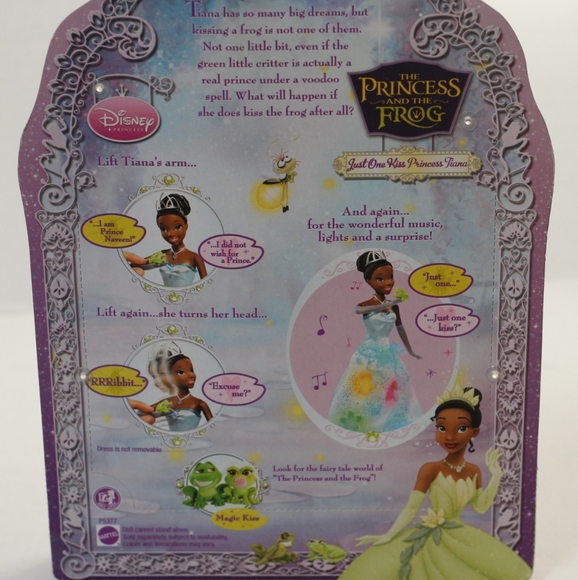 New In Box Disney Princess Tiana & The Frog 3 Bundle- Vintage Dolls - Picture 15 of 16